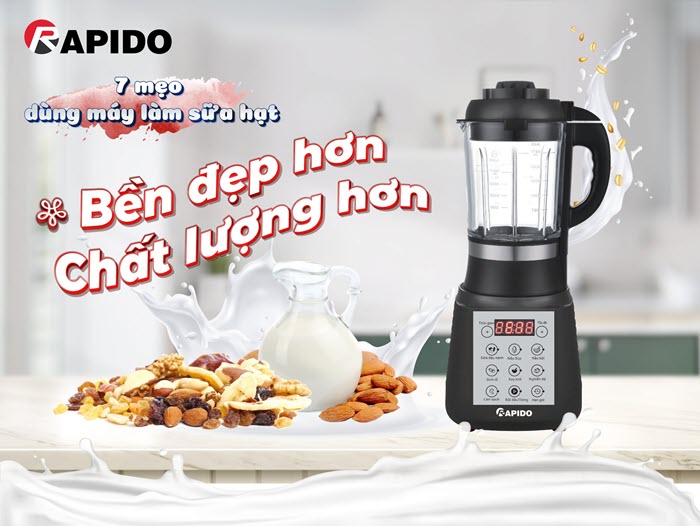 máy làm sữa hạt rapido