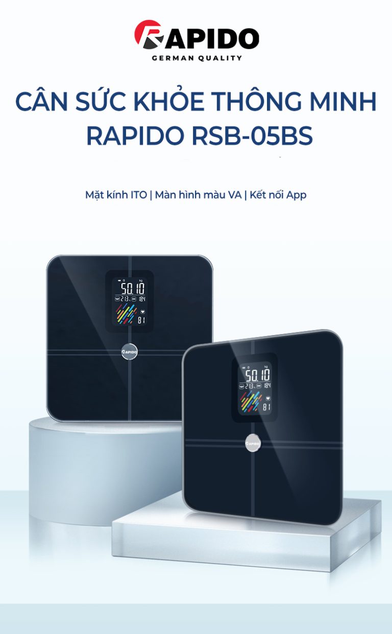 Cân sức khỏe Rapido RSB-05BS