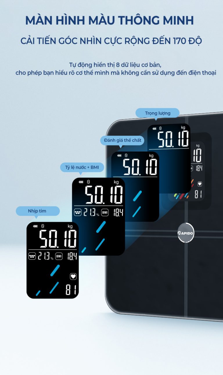 Cân sức khỏe Rapido RSB-05BS