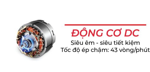 Máy ép chậm Rapido RSJ-200M