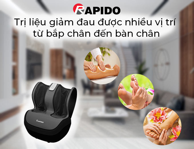 Máy massage chân Rapido RLM 60