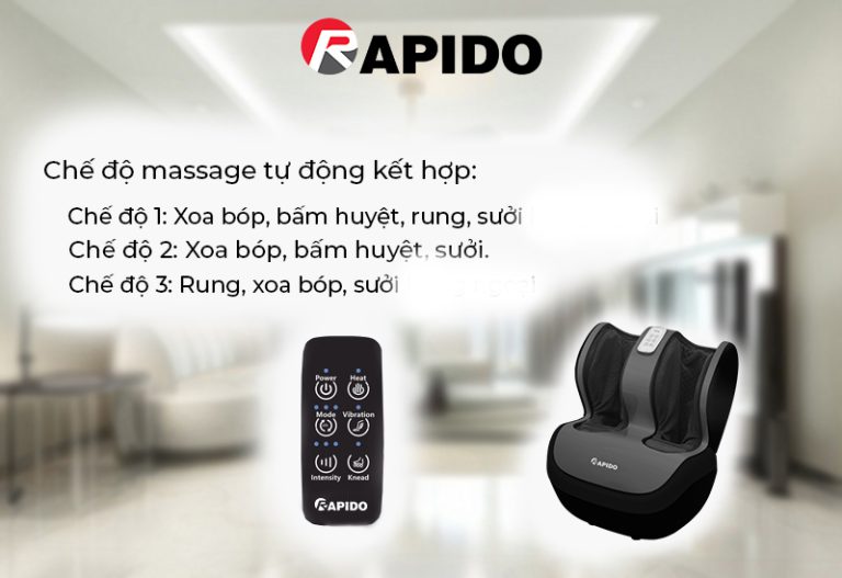 Máy massage chân Rapido RLM 60